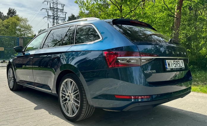 Skoda Superb cena 141000 przebieg: 48000, rok produkcji 2022 z Warszawa małe 37